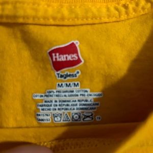 Yellow ASU tee shirt